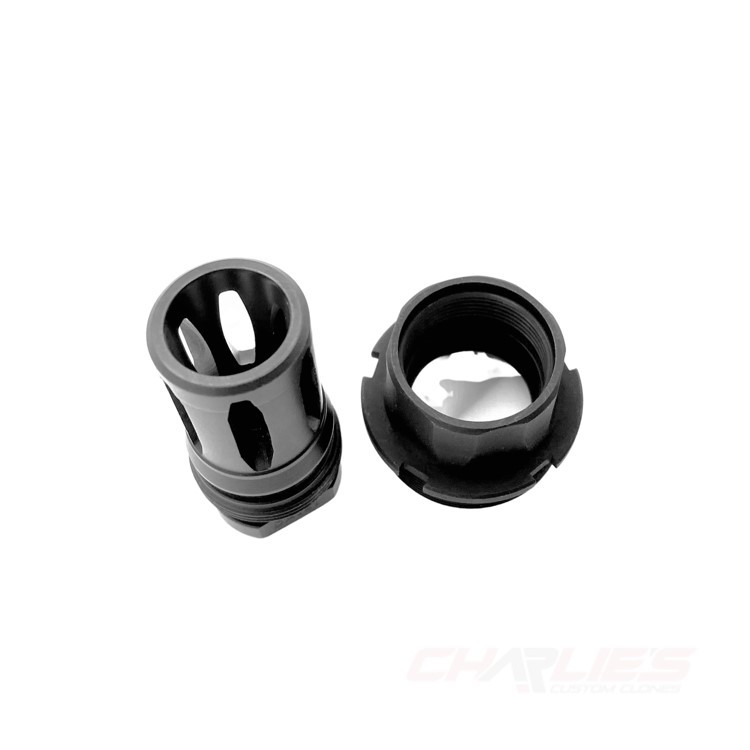 Dead Air Xeno mount and flash hider combo 1/2"-28